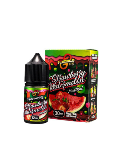 Набор для самозамеса Flamingo Strawberry Watermelon Menthol 50 мг 30 мл - фото 5