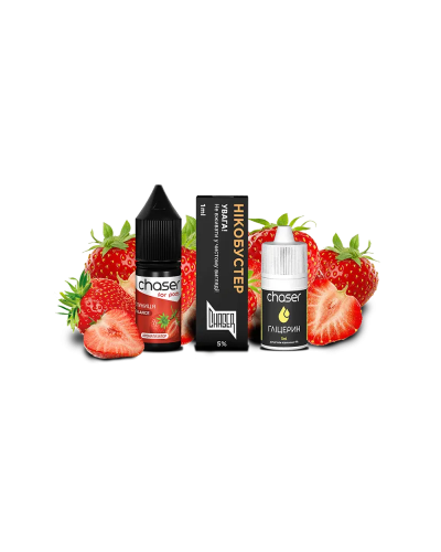 Набор для самозамеса Chaser For Pods Strawberry, 15 Мл