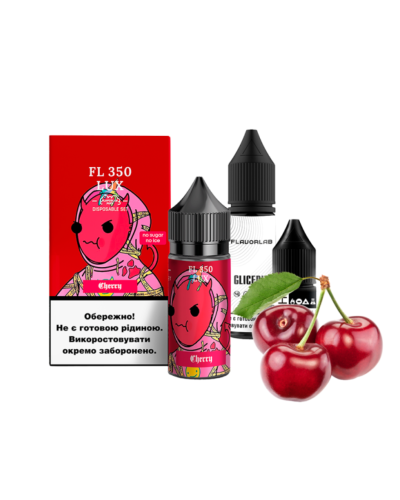 Набор для самозамеса Flavorlab FL350 LUX Cherry Вишня 50 мг 30 мл