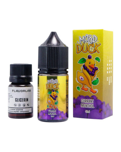 Набор для самозамеса Mood Duck Currant Menthol 30мл - фото 3
