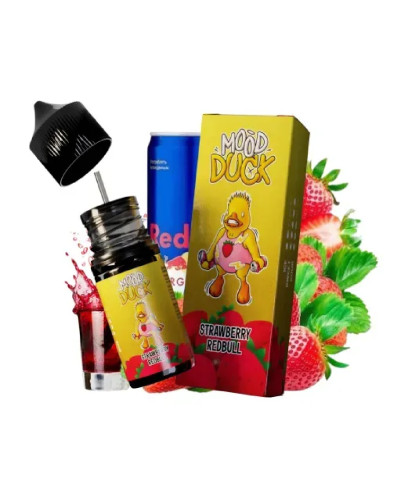 Набор MOOD DUCK Strawberry Energy Клубничный энергетик 30 мл 50 мг - фото 3