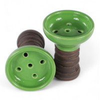 Чаша для кальяна Dumok Turka Glaze Green