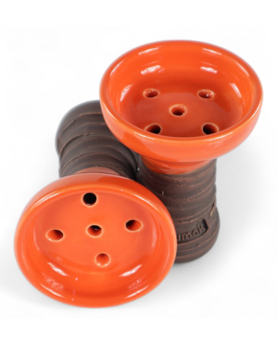 Чаша для кальяна Dumok Turka Glaze Orange - фото 3