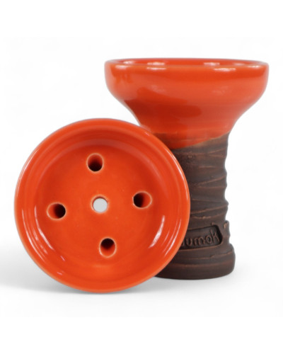 Чаша для кальяна Dumok Turka Glaze Orange - фото 2