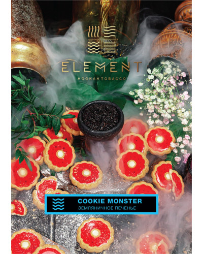 Табак для кальяна Element Вода Cookie Monster 40 г