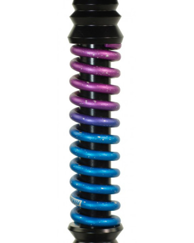 Кальян Mamay Customs Coilovers Mini Anod Черный/Космос пружина - фото 2