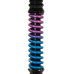 Кальян Mamay Customs Coilovers Mini Anod Черный/Космос пружина - фото 2