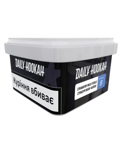 Табак для кальяна Daily Hookah Strawberry Mille-Feuile 250 г