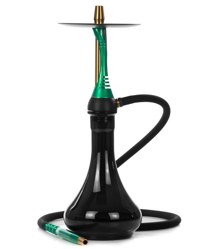 Кальян Alpha S Green High Copy с колбой Drop