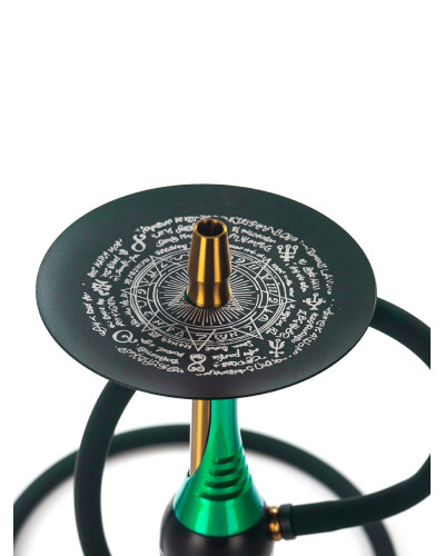 Кальян Alpha S Green High Copy с колбой Drop - фото 10
