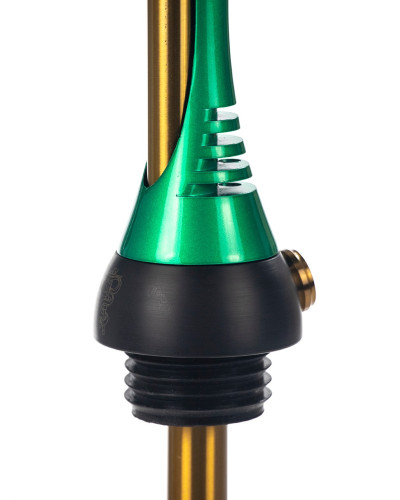 Кальян Alpha S Green High Copy с колбой Drop - фото 4
