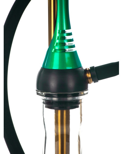 Кальян Alpha S Green High Copy с колбой Drop - фото 8