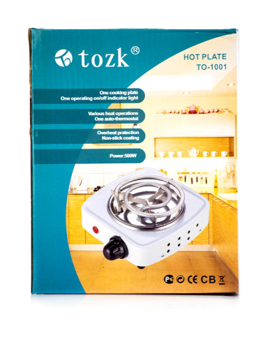 Спиральная плитка для розжига угля Tozk 500W - фото 4