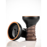 Чаша для кальяна Dumok Turka Glaze Black Matt - Уценка