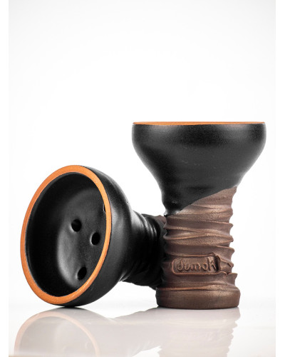 Чаша для кальяна Dumok Turka Glaze Black Matt - Уценка