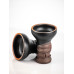 Чаша для кальяна Dumok Turka Glaze Black Matt - Уценка - фото 2