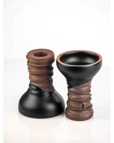 Чаша для кальяна Dumok Turka Glaze Black Matt - Уценка - фото 4