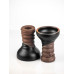Чаша для кальяна Dumok Turka Glaze Black Matt - Уценка - фото 4