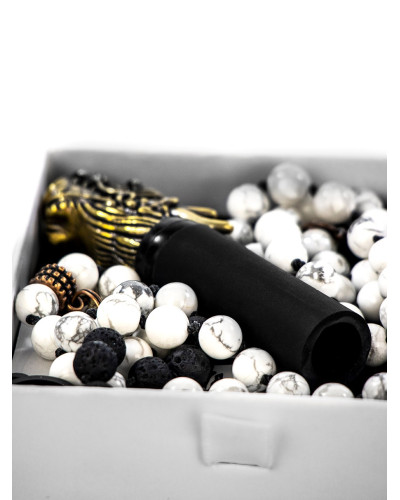 Персональный мундштук DOHYA - Dragon White howlite - фото 4