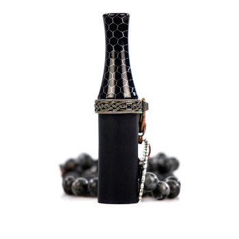 Персональный мундштук DOHYA - Epoxy snake black black labradorite DOHYA (Украина) - фото 22