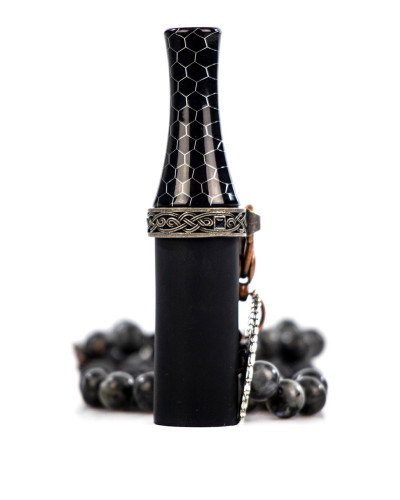 Персональный мундштук DOHYA - Epoxy snake black black labradorite