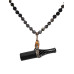 Персональный мундштук DOHYA - Epoxy snake black black labradorite - фото 10