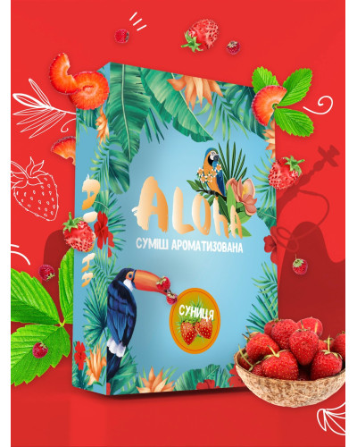 Cмесь Aloha Земляника 100 г