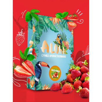 Cмесь Aloha Клубника 100 г Aloha (Україна) - фото 19