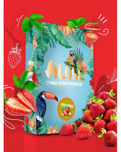Cмесь Aloha Клубника 100 г