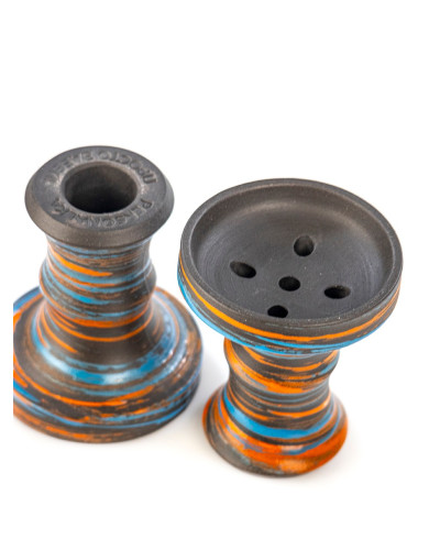 Чаша для кальяна Personalka Bowl Blue Orange - фото 3