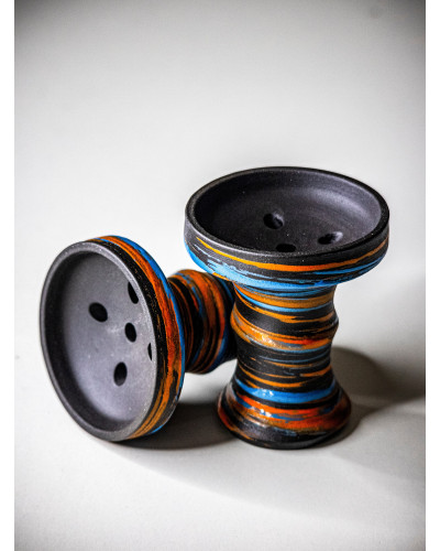 Чаша для кальяна Personalka Bowl Blue Orange - фото 6