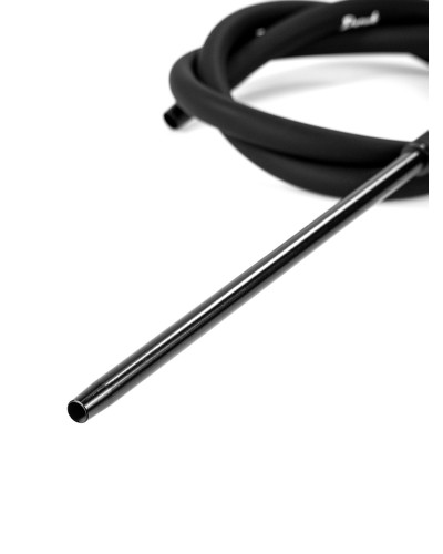 Силиконовый шланг с мундштуком Slim Black - фото 2