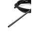 Силиконовый шланг с мундштуком Slim Black - фото 2