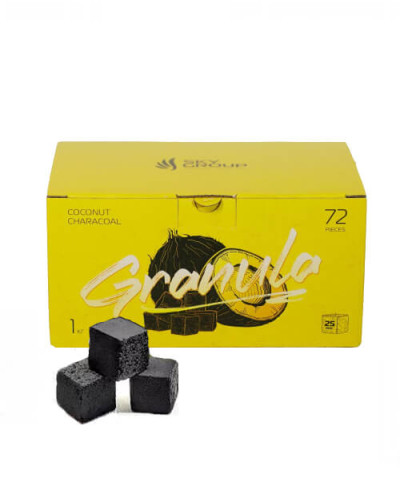 Кокосовый уголь для кальяна Granula, 1 кг