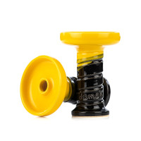 Чаша для кальяна Dumok Harmony Colours Yellow&ampampampampampampampampampampampampampampampampampBlack