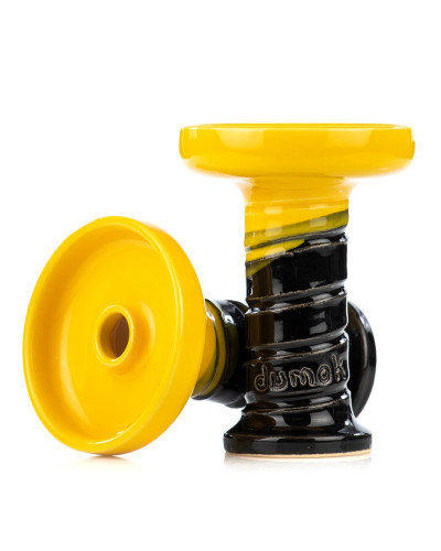 Чаша для кальяна Dumok Harmony Colours Yellow&ampampampampampampampampampampampampampampampampampBlack