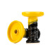 Чаша для кальяна Dumok Harmony Colours Yellow&ampampampampampampampampampampampampampampampampampBlack - фото 1