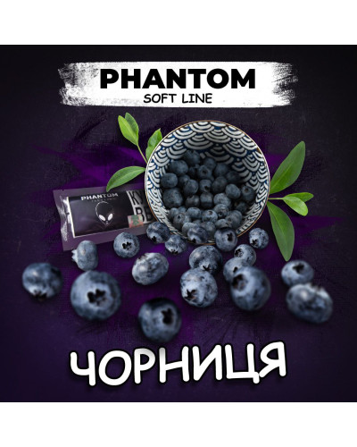 Табак для кальяна Phantom Blue deep Черника мята 50 г - фото 2