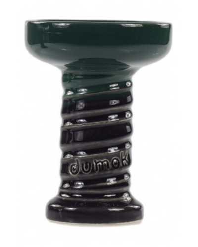 Чаша для кальяна Dumok Harmony Colours Green Black