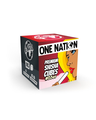 Кокосовый уголь для кальяна One nation 26, 1 кг без упаковки - фото 2