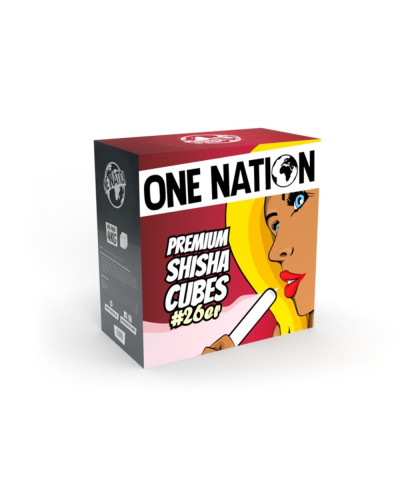 Кокосовый уголь для кальяна One nation 26, 4 кг Big pack