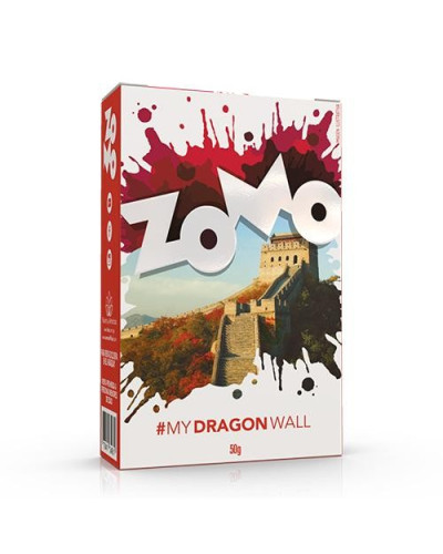 Табак для кальяна ZOMO Dragon wall 50 г Персик, абрикос, слива - фото 3