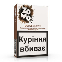 Табак для кальяна ZOMO Dulce biskwit 50 г Ваниль, цитрус, пряности