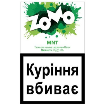 Табак для кальяна ZOMO Mint 50 г.