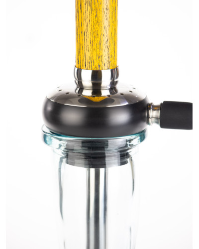 Кальян SKY TOTEM Tube Yellow Black - фото 2