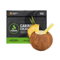 Табак для кальяна Fumari Caribbean Colada ананас, кокос 100 г