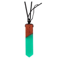 Брелок кулон Epoxy Green