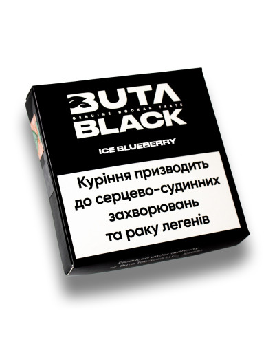 Табак для кальяна Buta Black Чорниця 100 гр. - фото 3