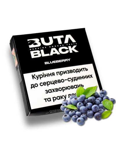 Табак для кальяна Buta Black Чорниця 100 гр.