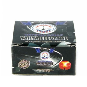 Кокосовый уголь для кальяна Yahya Elegance MINI.